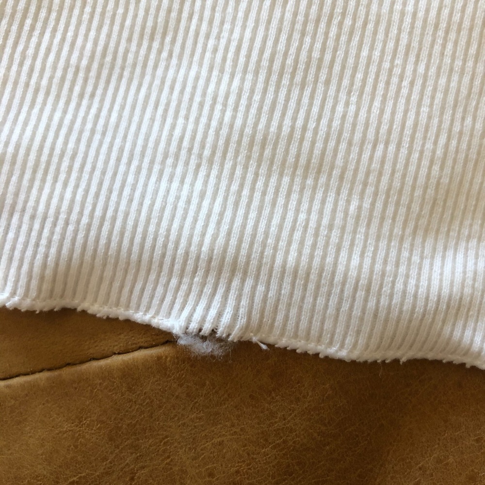 Zara Ribbed Mock Neck Top - Picture 5 of 5